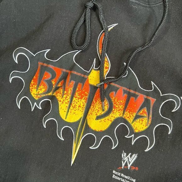 Vintage Batista WWE Wrestling Hoodie - Picture 3 of 6